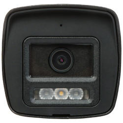 מצלמת IP צינור 4MP 2.8mm Smart Hybrid Light עם רמקול מיקרופון MicroSD וסירנה Hikvision DS-2CD1043G2-LIUF/SL(2.8MM)PL