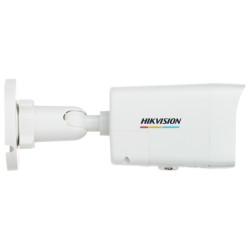 4MP ColorVu 스마트 하이브리드 라이트 2.8mm 오디오 SD 알람 IP67 IP 카메라 Hikvision DS-2CD1047G2H-LIUF/SL(2.8MM)PL