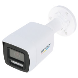 4MP ColorVu 3.0 Smart Hybrid Light Цыліндрычная IP-камера 2.8mm IR LED SD Мікрафон IP67 Hikvision DS-2CD1047G3H-LIUF 2.8MM PL