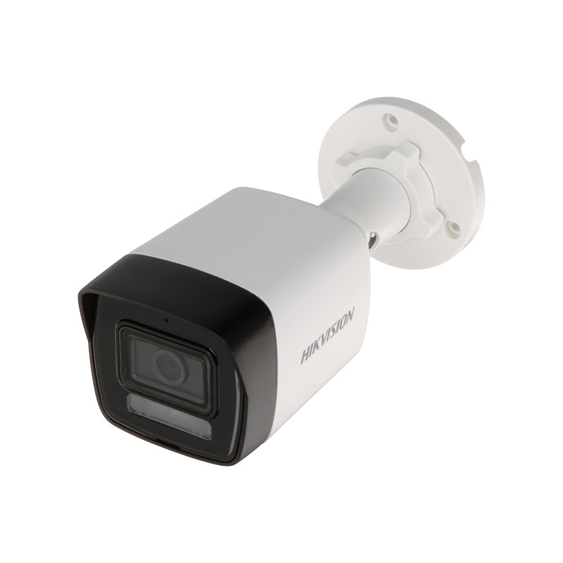 8MP 4K UHD IP Camera Hybrid IR LED Illuminator PoE SD Microphone H.265+ WDR IP67 Hikvision DS-2CD1083G2-LIUF(2.8MM)PL