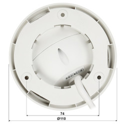 Dome IP kamera Smart Hybrid Light 4MP WDR IR30m LED30m Mikrofons IP67 Hikvision DS-2CD1343G2-LIU(2.8MM)PL