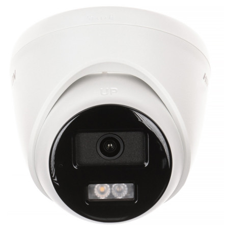 4Mpx 스마트 하이브리드 라이트 IP 카메라 IR LED 조명 시스템 인간 및 차량 감지 마이크 스피커 SD Hikvision DS-2CD1343G2-LIUF/SL(2.8MM)/PL