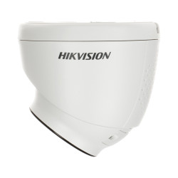 4Mpx Smart Hybrid Light IP Camera with IR LED Illumination Human and Vehicle Detection Microphone Speaker SD Hikvision DS-2CD134