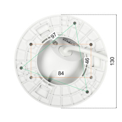 IP kamera ColorVu 3.0 Smart Hybrid Light 4MP 2.8mm IP67 IR LED 30m MicroSD mikrofon PoE WDR detekce pohybu 3.0 Hikvision DS-2CD1