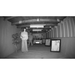 4Mpx IP cilindriskā kamera melna IR 40m Objektīvs 2.8mm AcuSense Mikrofons PoE SD IP67 Āra uzraudzība Klase S Hikvision DS-2CD20