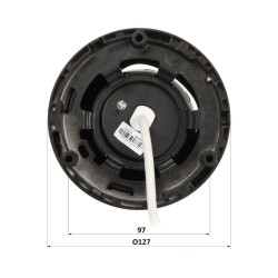 Гібрыдная IP-відэакамера AcuSense 4MP IR LED Audio 2x Мікрафон SD Чорная Вонкавая IP67 POE Маніторынг Hikvision Hikvision DS-2CD
