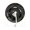 Гібридна IP-камера AcuSense 4MP IR LED Audio 2x Мікрофон SD Чорна Зовнішня IP67 POE Моніторинг Hikvision Hikvision DS-2CD2343G2-