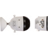 Full-Color 4Mpx Wi-Fi IP-kamera 2.8mm LED-avskrekking sirene CMOS IP67 P2P lyd utendørs overvåkning DAHUA F4C-LED-0280B