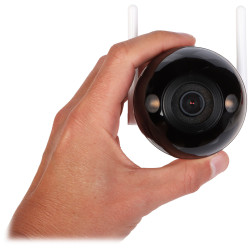 Wi-Fi IPカメラ 4Mpx 2K Smart Dual Light アクティブ抑止サイレン LED IR 屋外用 IP67 マイク スピーカー SD DAHUA F4C-PV-0360B