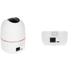Унутрашняя паваротная IP-камера Wi-Fi 3Mpx 3.6mm IR-падсветка 10m мікрафон дынамік двухбаковы аўдыё няня DAHUA H3A