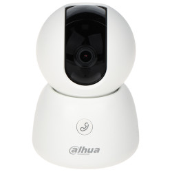 Câmera IP Interna Rotativa Wi-Fi 3Mpx 3.6mm IR 10m Áudio Cartão SD Nuvem P2P Rastreamento IA DAHUA H3B