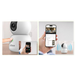 Telecamera IP PTZ Interna Wi-Fi 3Mpx 3.6mm IR 10m Audio SD Cloud P2P AI Tracking DAHUA H3B
