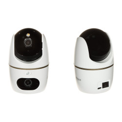 Hero Dual D1 Wi-Fi 6 3 Mpx 3.6 mm Dual Lens IR LED AI Audio Indoor PT IP Kamera DAHUA H3D-3F