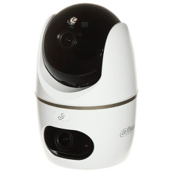 กล้อง IP หมุนได้ภายในอาคาร Hero Dual D1 Wi-Fi 6 3 Mpx 3.6 mm Dual Lens IR LED AI Audio DAHUA H3D-3F