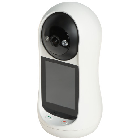 iCSee WiFi 室内旋转 IP 摄像机 2.8 英寸 IPS 屏 300 万像素视频通话婴儿监护仪手机查看 DELTA CCTV ICSEE-W31VP28