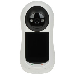 Càmera IP WiFi Rotativa d'Interior iCSee Pantalla 2.8" IPS 3Mpx Videotrucades Vigilabebès Visualització al Telèfon DELTA CCTV IC