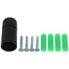 מצלמת IP חיצונית ממונעת Wi-Fi Full-Color 2x3Mpx 2x3.6mm עם עדשה כפולה ומעקב אחר אנשים עם תאורת LED DELTA CCTV ICSEE-W62SD-2