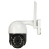 WiFi 屋外 PTZ IPカメラ 8MPx 4K UHD 3.6mm 動体検知・人物追跡 DELTA CCTV ICSEE-W81SD