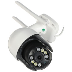 กล้องวงจรปิด IP WiFi ภายนอก Full Color 8MPx 4K UHD 3.6mm ตรวจจับความเคลื่อนไหวและติดตามมนุษย์ DELTA CCTV ICSEE-W81SD