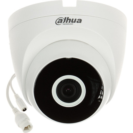Бездротова мережева Wi-Fi камера 2Мп Full HD 1080p ІЧ 30м Мікрофон IP67 Ширококутна купольна для моніторингу будинку DAHUA IPC-H