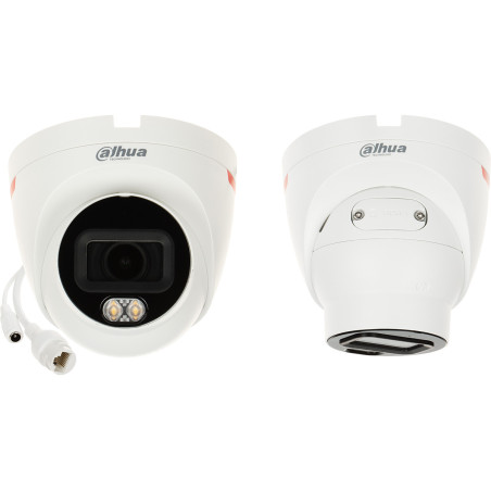 IP-камера 6 Mpx Full Color WizSense AI-ISP LED-падсветка 30м Мікрафон слот для SD IP67 DAHUA IPC-HDW2649T-S-LED-0280B-PRO