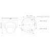 IPカメラ 600万画素 Full Color WizSense AI-ISP LED照明 30m マイク SDカードスロット IP67 DAHUA IPC-HDW2649T-S-LED-0280B-PRO