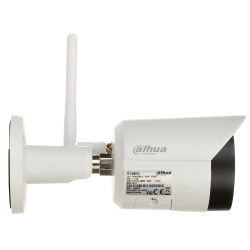 Trådløst IP-kamera Wi-Fi Full HD 1080p 2.8mm D-WDR Mikrofon IP67 Utendørs SD-kortplass Metall DAHUA IPC-HFW1230DS-SAW-02
