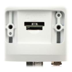 Trådløst IP-kamera Wi-Fi Full HD 1080p 2.8mm D-WDR Mikrofon IP67 Utendørs SD-kortplass Metall DAHUA IPC-HFW1230DS-SAW-02