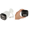 IP-камера Full HD Smart Dual Light 3.6mm IR LED IP67 PoE Мікрафон Выяўленне чалавека Вонкавы маніторынг DAHUA IPC-HFW1239TL1-A-I