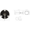 Κάμερα IP Full HD Smart Dual Light 3.6mm IR LED IP67 PoE Μικρόφωνο Ανίχνευση Ανθρώπου Εξωτερική Παρακολούθηση DAHUA IPC-HFW1239T