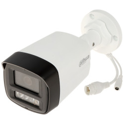 กล้อง IP Smart Dual Light 3.7 Mpx 2.8 มม. IR LED IP67 PoE ตรวจจับมนุษย์ WDR DAHUA IPC-HFW1439TL1-A-IL