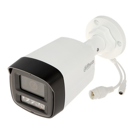 스마트 듀얼 라이트 IP 카메라 3.7 Mpx 2.8 mm IR LED IP67 PoE 인간 감지 WDR DAHUA IPC-HFW1439TL1-A-IL