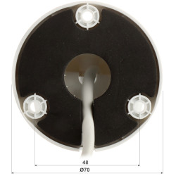 กล้อง IP Smart Dual Light 3.7 Mpx 2.8 มม. IR LED IP67 PoE ตรวจจับมนุษย์ WDR DAHUA IPC-HFW1439TL1-A-IL