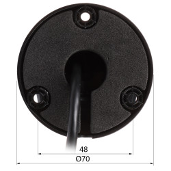 4MP 스마트 듀얼 라이트 IP 카메라 2.8mm IR30m LED30m 실외 IP67 마이크 WDR 사람 감지 모니터링 DAHUA IPC-HFW1439TL1-A-IL-BLACK