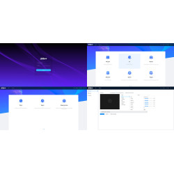 Cameră IP Full-Color WizColor Full HD 1080p 2.8mm LED 50m Audio Microfon IVS SMD+ PoE IP67 Metal Monitorizare DAHUA IPC-HFW2249T