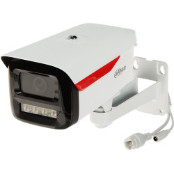 4MP Tīkla Kamera WizColor Inteliģents LED apgaismojums 50m Mikrofons SMD Plus detekcija IP67 PoE Krāsains attēls DAHUA IPC-HFW24