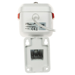Сеткавая камера 4MP WizColor Інтэлектуальная святлодыёдная падсветка 50м Мікрафон Дэтэкцыя SMD Plus IP67 PoE Каляровы малюнак DA