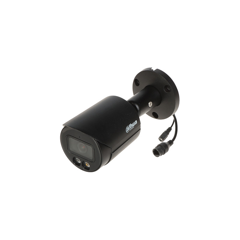 IP-камера 4Mpx WizSense Dual Illumination IR LED 30m Мікрафон IP67 Чорная для вонкавага назірання DAHUA IPC-HFW2449S-S-IL-0