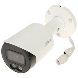 IP-камера 4 Mpx 3.6mm Dual Illumination WizSense Цыліндрычная Вонкавая Інфрачырвоная LED IVS Мікрафон DAHUA IPC-HFW2449S-S-IL-03