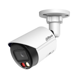 6MP Smart Dual Light IPカメラ IVS AI マイク IP67 赤外線 LED WizSense 屋外バレット型 PoE DAHUA IPC-HFW2649S-S-IL-0280B