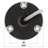 5MP WizSense Bullet Network Camera 3.6mm IR50m Starlight WDR IVS PoE Audio MicroSD AI SMD SSA DAHUA IPC-HFW3541E-AS-0360