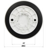 Cameră IP Rotativă de Interior WiFi Ranger Dual 2x5Mpx Detecție AI Sirenă Iluminator LED Cu Două Obiective IMOU IPC-S2XP-10M0WED