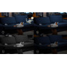 מצלמת IP מסתובבת פנימית WiFi Ranger Dual 2x5Mpx זיהוי AI סירנה תאורת LED בעלת עדשה כפולה IMOU IPC-S2XP-10M0WED