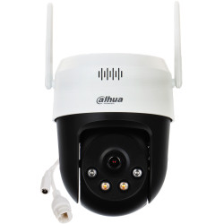 Utendørs Wi-Fi PTZ-kamera 5Mpx Full-Color AI Personsporing Alarmsirene Mikrofon SD-kort DAHUA P5AE-PV