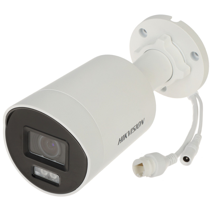 IP-камера Bullet 4Mpx ColorVu Smart Hybrid Light аб'ектыў 2.8mm WDR 130dB IP67 вонкавая POE Hikvision DS-2CD2047G2H-LI(2.8MM)(EF