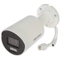 IP-камера ColorVu 4Mpx Гібрыдная святлодыёдная падсветка IR Мікрафон Гняздо SD IP67 PoE CCTV маніторынг Hikvision DS-2CD2047G2H-