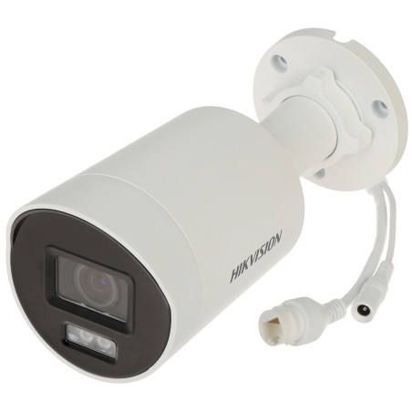 מצלמת IP ברזולוציית 8.3 מגה-פיקסל 4K UHD ColorVu עם טכנולוגיית Smart Hybrid Light חיצונית IP67 IR LED 40 מטר WDR 130dB Hikvision