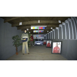 מצלמת IP צבעונית 4MP ColorVu LED 30m WDR 130dB IP67 H.265+ AcuSense סיווג בני אדם ורכבים Hikvision DS-2CD2347G2-L(2.8M