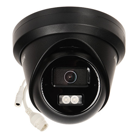 IP Camera 4K UHD 8Mpx Smart Hybrid Light AcuSense IR LED Zwart Dome IP67 Microfoon Hikvision DS-2CD2383G2-LI2U(2.8MM)(BLACK)