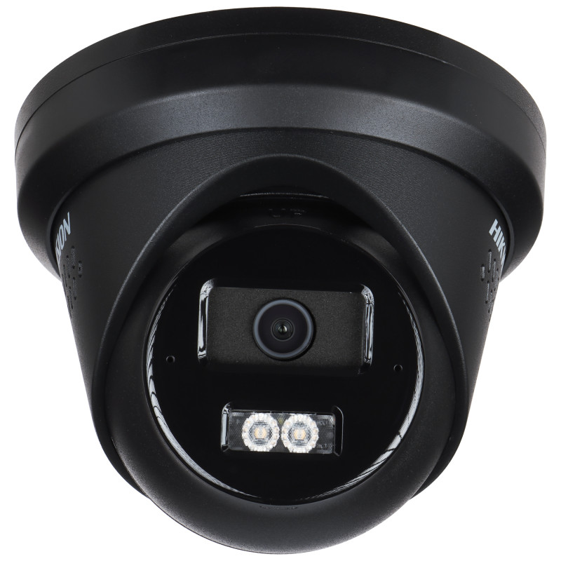 8Mpx 4K UHD AcuSense IP 카메라 능동적 억제 스트로보 사이렌 오디오 WDR IR LED IP67 Hik-Connect Hikvision DS-2CD2383G2-LI2U/SL(2.8MM)(BLACK)/PL